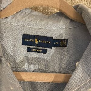 Ralph Lauren Custom Fit Oxford- size Medium